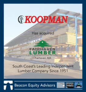 Fairhaven Lumber purchased by Koopman